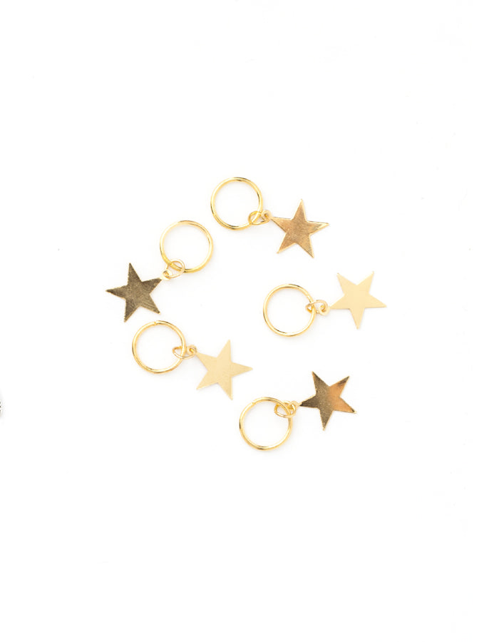 Hair clip with pendant STAR AFROline (5pcs)